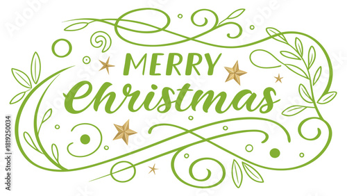 Christmas Snow Globe Flat Vector Illustration