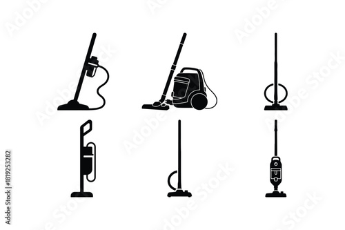Cleaning Tools Silhouette Set