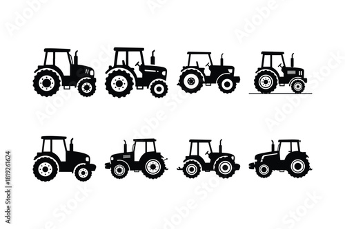 Scooter and Moped Silhouette Collection