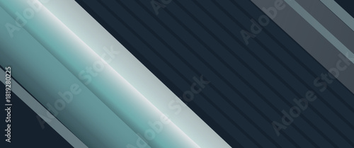 Blue black abstract background geometry shine and layer element vector for presentation design. Suit for business, corporate, institution, party, festive, seminar, and talks