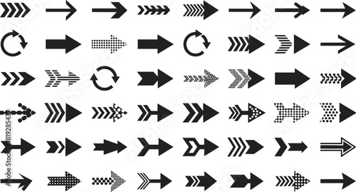 Vector set of various platonic and geometric solids in solid black silhouette and wireframe styles for math, science, and architectural design.