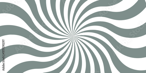 Abstract vibrant, radial sunburst background with alternating bright white and light green ray. Symmetrical pattern with dynamic energy and motion.. Promotional Banner or Cool Digital Design Element.