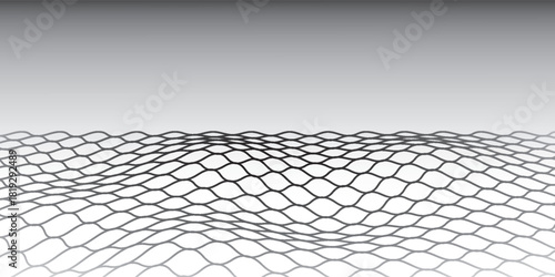 Mesh texture for fishing nets. Grunge pattern for sportswear or soccer goal, volleyball net, basketball hoop, hockey, athletics. Mesh. Eps 10