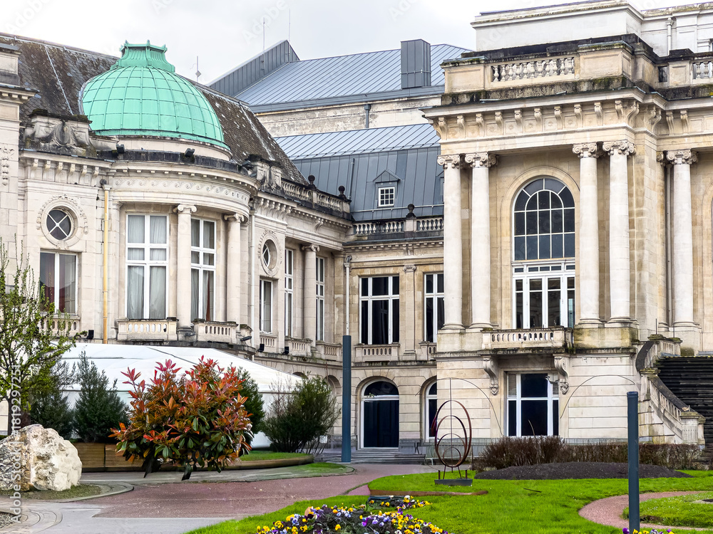 Fototapeta premium Antique building view in Spa, Belgium