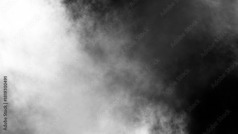 Fototapeta premium smoke on black background