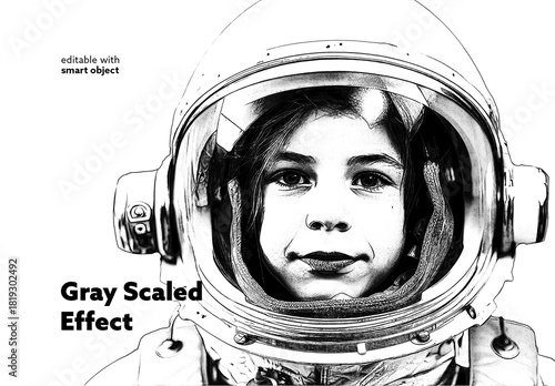 Gray Scaled Photo Effect