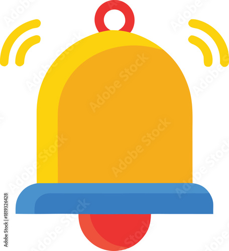 Notification bell icon ringing sound alert alert symbol alarm ringing
