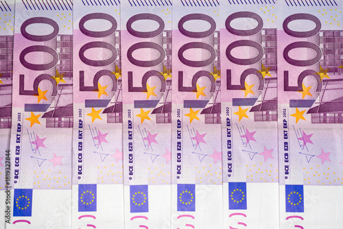 500 euro banknotes