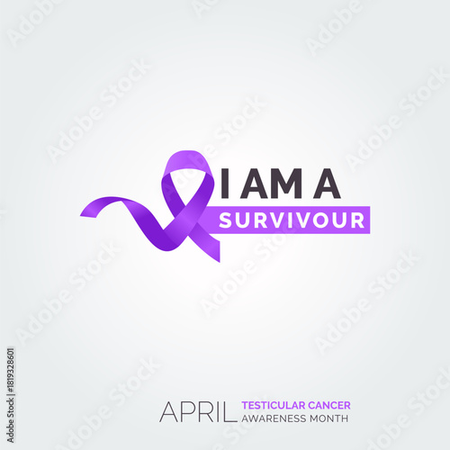 Creative Path to Testicular Cancer Awareness. Vector Background Drive