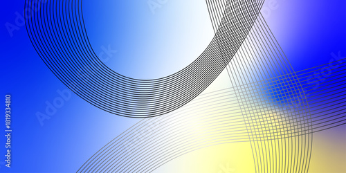 Abstract gradient background with lines. Modern abstract wave line patterns for presentations, websites, and branding that demands attention. Technology abstract lines on gradient background.