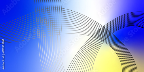 Abstract gradient background with lines. Modern abstract wave line patterns for presentations, websites, and branding that demands attention. Technology abstract lines on gradient background.