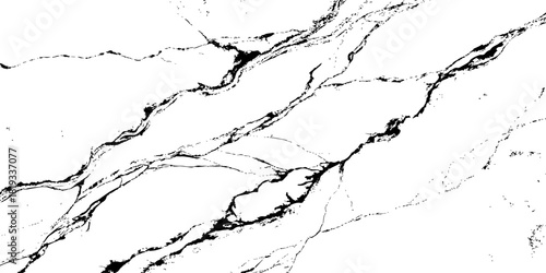 "Modern white marble with distinctive black vein patterns, natural abstract stone texture ideal for branding, advertising, social media graphics and high-end design work."