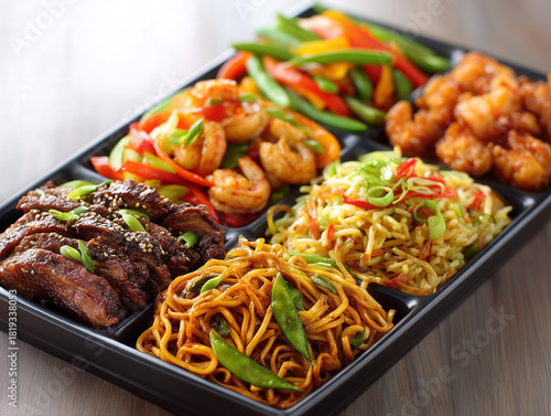 Chinese food take out box