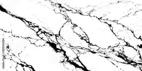 "Elegant white marble surface with rich black line patterns, natural stone texture ideal for luxury branding, editorial design, print projects and digital backgrounds."