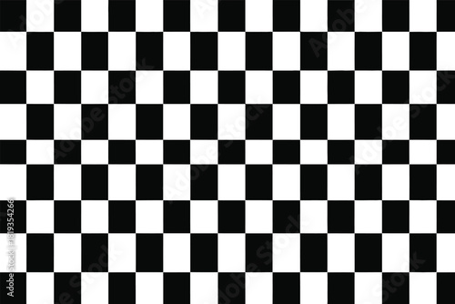 Black and white checkerboard pattern with small x marks