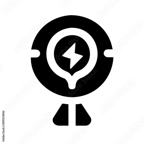 Alien Energy Lens Quantum Focus Plasma Holographic icon set