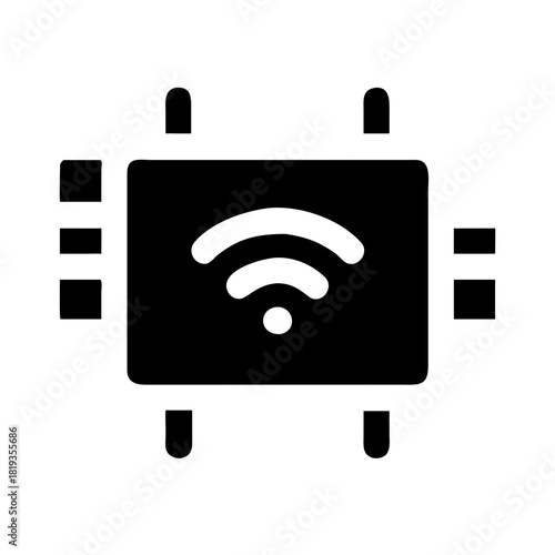 Smart-Module Text Icon Set – Intelligent, Digital, Tech, Component, System, Connectivity, Automation Solutions