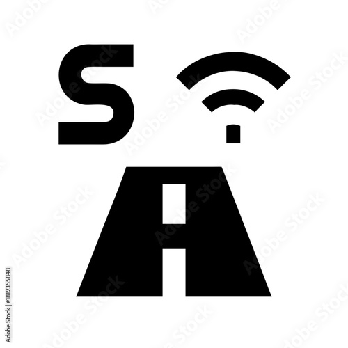 Smart Road – Intelligent Transport, IoT System, Digital Network, Smart Mobility, Safety Platform, Navigation Tech, Automation