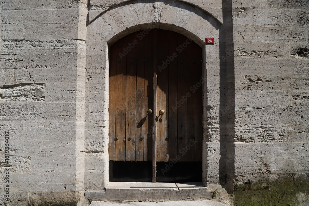 Fototapeta premium Historical Wooden Door