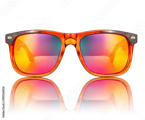 Sunglasses isolated on whit...