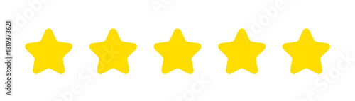 Star rate vector design in clean minimal style, suitable for ratings, reviews, UI elements, and modern digital interface projects in scalable vector format.