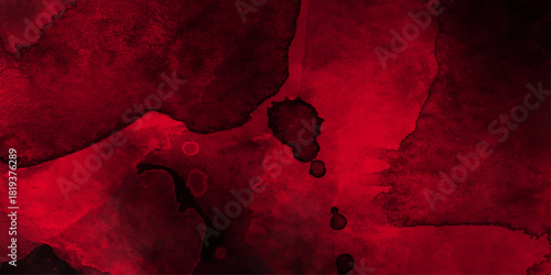 Abstract red color background Cement surface concrete, texture background. black stone wall red grunge background .marble ceramics tiles use interior art painting wallpaper image dark style background