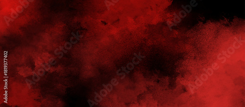 watercolor marble pattern design. paint brush strokes. fire texture. smoke overlays black and red background. vintage retro red background. Red vapor on black background. smoky clouds.