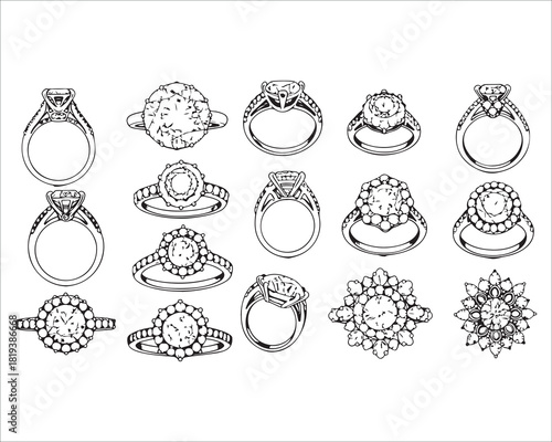 Elegant Collection of Diamond Engagement Rings Jewelry Designs for Celebrations