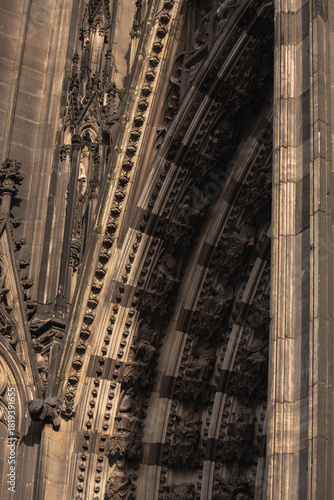 details of Cologne cathedral