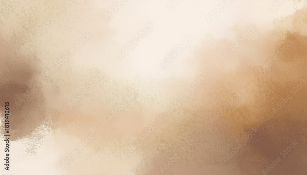 Obraz premium light dusty soft pastel color shade brown sepia beige nude gray white abstract watercolor pattern elegant art background