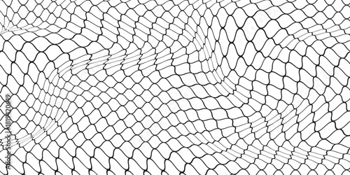 Mesh texture for fishing nets. Grunge pattern for sportswear or soccer goal, volleyball net, basketball