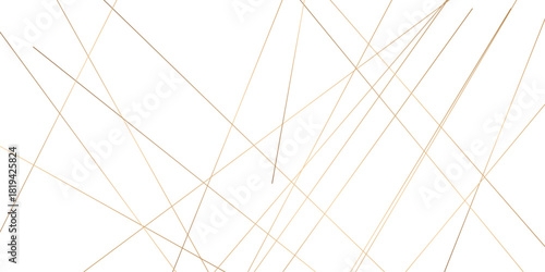 Abstract background with lines. Golden lines on White paper. Line wavy abstract vector technology line pattern background.