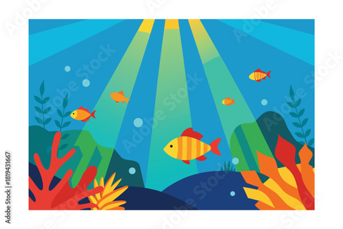 sunbeams-illuminating-a-lively-coral-reef-with-mul.eps