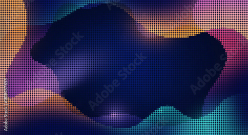 Abstract digital background with glowing colorful gradient