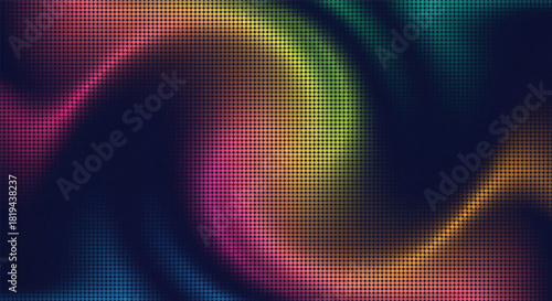 Abstract digital background with glowing colorful gradient