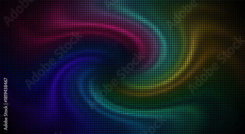 Abstract digital background with glowing colorful gradient