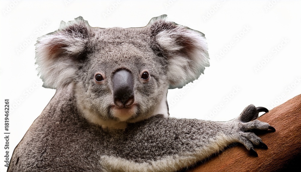 Fototapeta premium Koala Isolated On Transparent Background