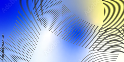 Abstract gradient background with lines. Modern abstract wave line patterns for presentations, websites, and branding that demands attention. Technology abstract lines on gradient background.