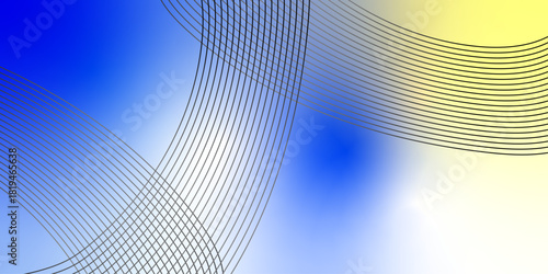 Abstract gradient background with lines. Modern abstract wave line patterns for presentations, websites, and branding that demands attention. Technology abstract lines on gradient background.