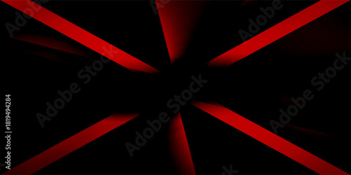 Modern abstract line with polygon red and white background for presentation branding or business template