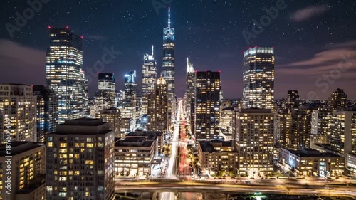 new york city at night