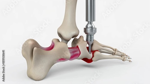 Animation of Hallux Valgus Bunion Correction Surgery