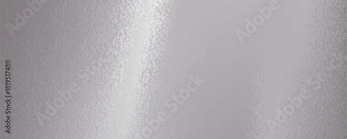Silver metallic effect foil. Silver texture. Gradient background. Metal surface print. Glitter backdrop. Silver plate. Shine design invitation, wedding greeting, cards, prints. Vector illustration