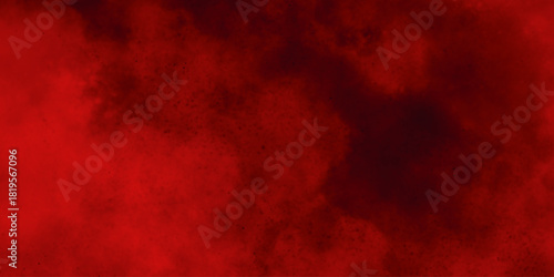 Red steam on a black background. Abstract black and red fantasy watercolor background abstract fire flame grunge texture background . mysterious flowing digital particles of red clouds grunge .