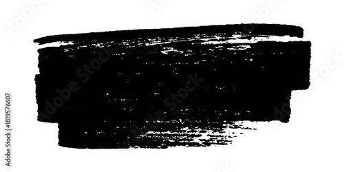 Brush paint stroke texture swatch Hand painted background Ink scribble dab clipart Paint smudge for tags and stamps design