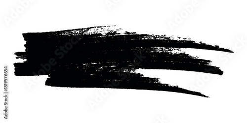 Brush paint stroke texture swatch Hand painted background Ink scribble dab clipart Paint smudge for tags and stamps design