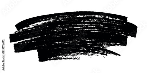 Brush paint stroke texture swatch Hand painted background Ink scribble dab clipart Paint smudge for tags and stamps design