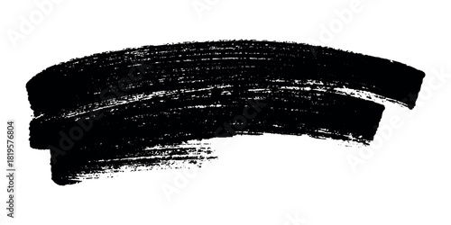Brush paint stroke texture swatch Hand painted background Ink scribble dab clipart Paint smudge for tags and stamps design