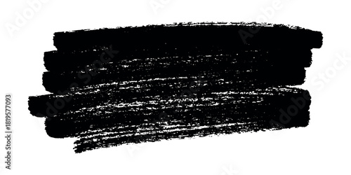 Brush paint stroke texture swatch Hand painted background Ink scribble dab clipart Paint smudge for tags and stamps design