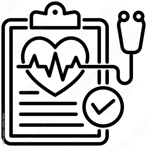 Medical Check Up Icon